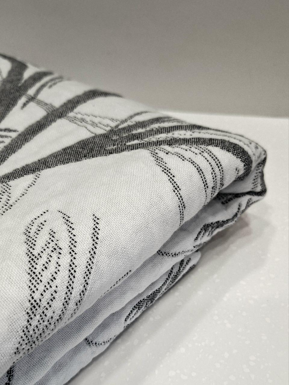 Покрывало муслиновое Malloory Home 150x200 см Серый (1243) - фото 3 Покрывало муслиновое Malloory Home 150x200 см Серый (1243) - фото 3