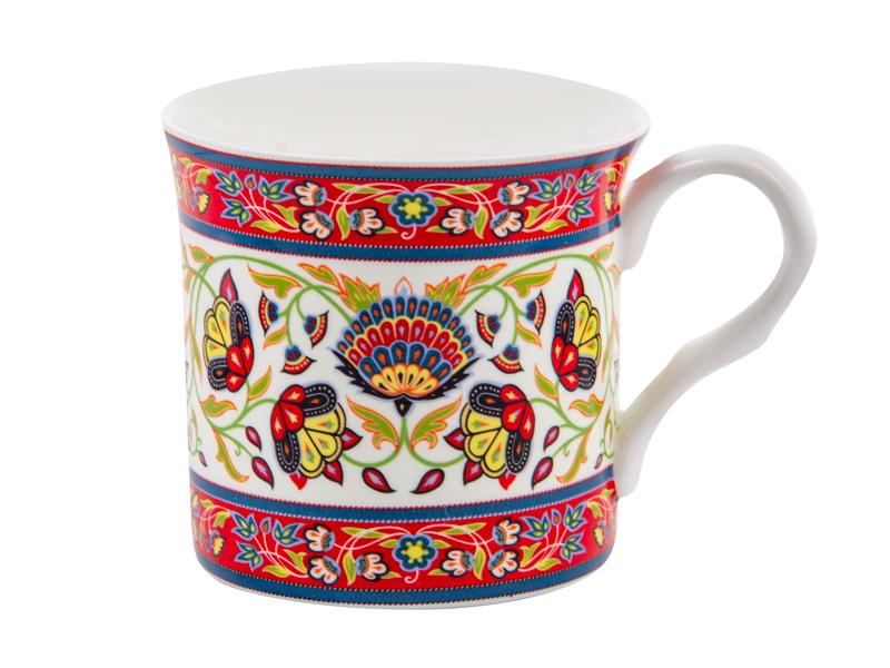 Чашка фарфоровая Lefard Краски 320 мл (924-893)