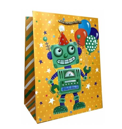 Подарочный пакет Stenson R33201-L Funny 3D 30х41,5х12 см