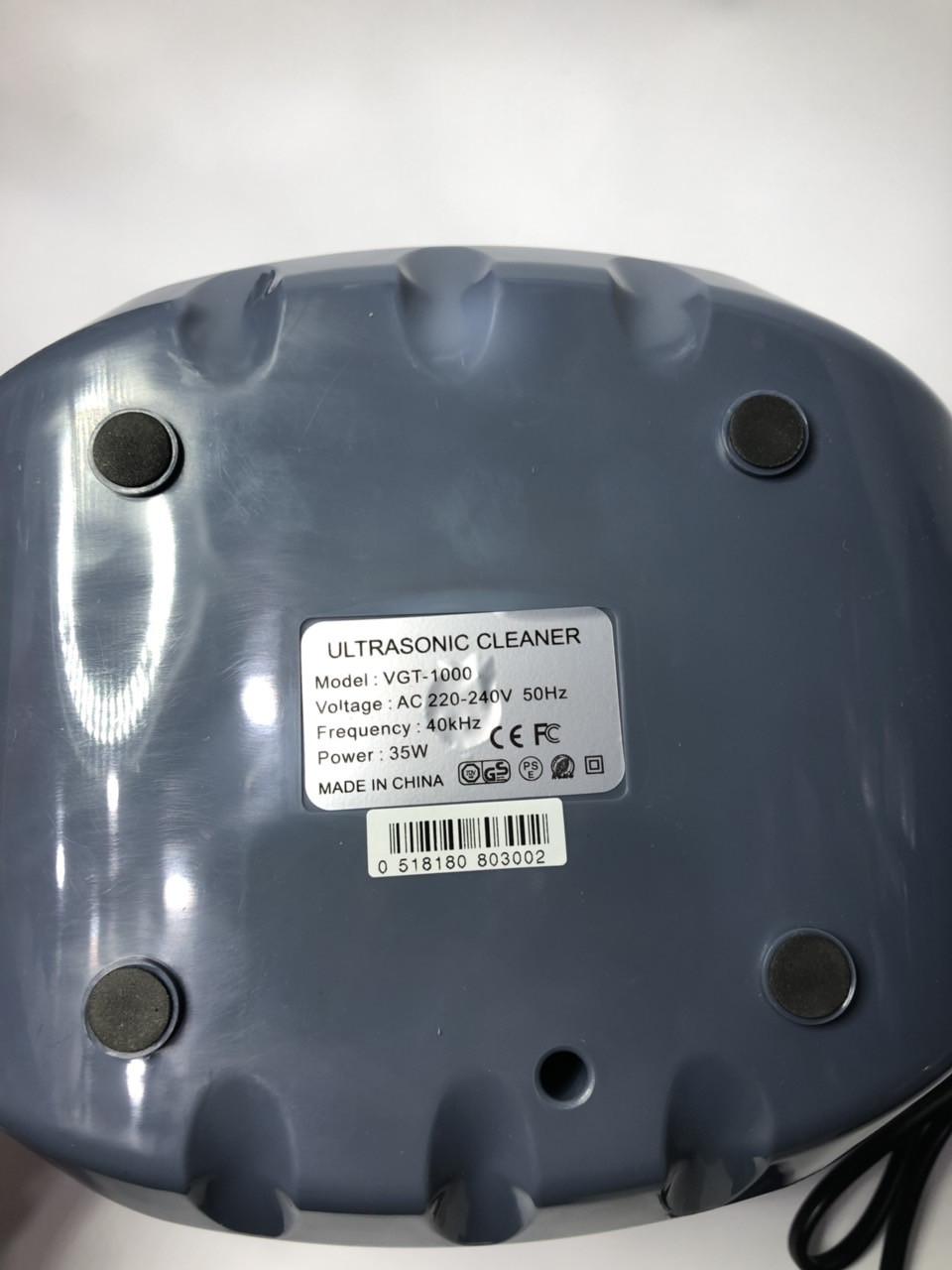 Мийка ультразвукова Ultrasonic Cleaner (VGT-1000) - фото 5 Мийка ультразвукова Ultrasonic Cleaner (VGT-1000) - фото 5