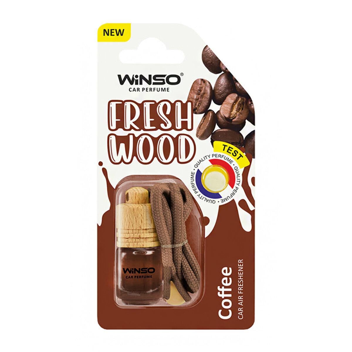Ароматизатор Winso Fresh Wood - Coffee в блистере