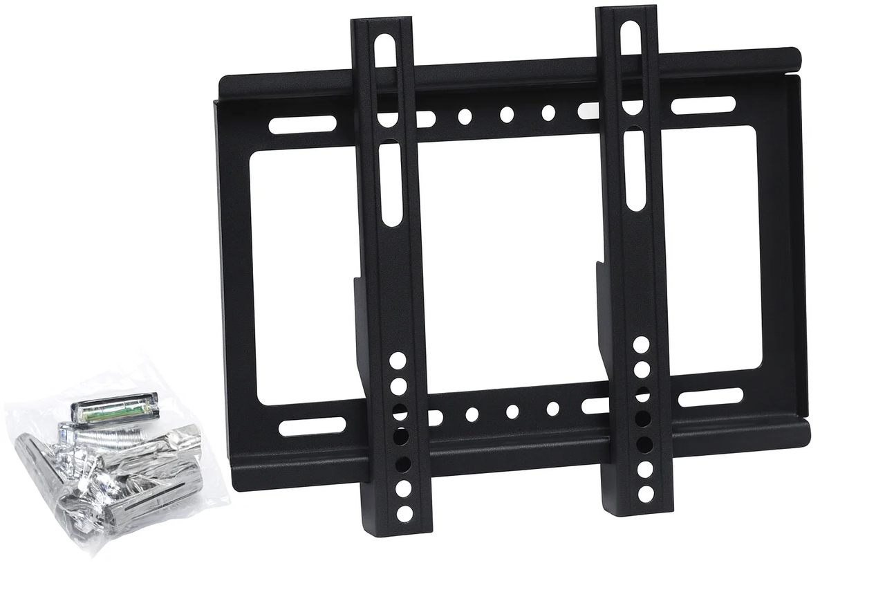 Кронштейн настенный для телевизора VESA 75х75-200х200 мм до 25 кг 14-42" (31177474)