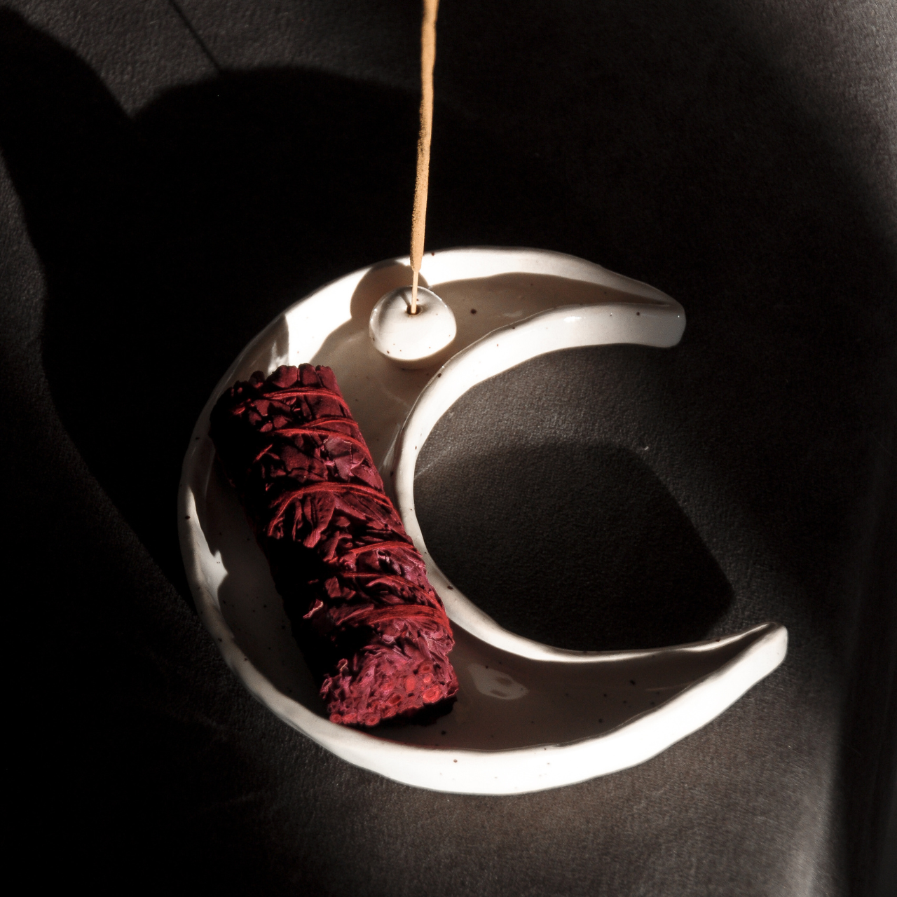 Керамическая подставка для аромата Луна (387-1) - фото 3