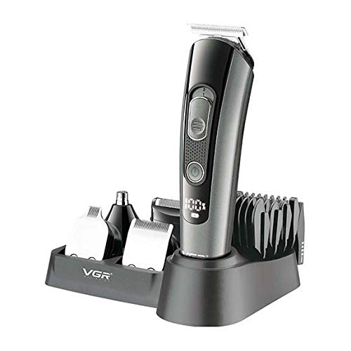 Машинка для стрижки волос VGR V-175 5в1 + триммер
