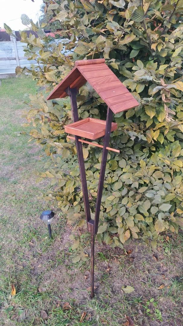 Кормушка разборная для птиц Фале из дерева 38х16х160 см - фото 2 Кормушка разборная для птиц Фале из дерева 38х16х160 см - фото 2