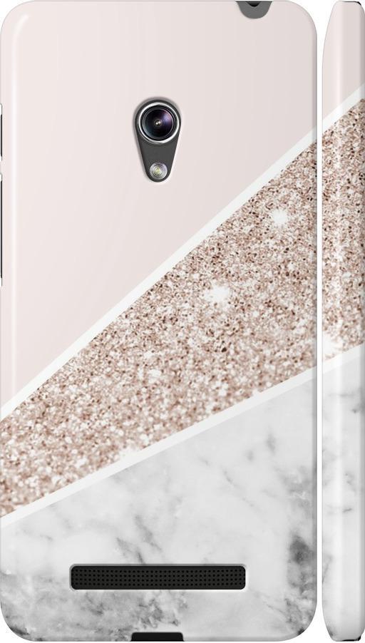 Чехол на Asus Zenfone 5 Пастельный мрамор (4342c-81-42517)