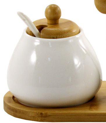 Набір фарфорових ємностей Interos PJ02197 300 мл на підставці - фото 2 Набір фарфорових ємностей Interos PJ02197 300 мл на підставці - фото 2