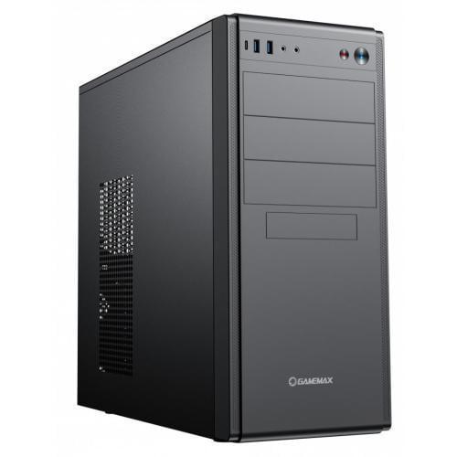 Корпус GameMax MT816-2U3-TYC черный, без БП, Mid Tower, ATX / Micro ATX / Mini ITX, 2xUSB 3.0, Type-C, 420x185x464 мм, 0.6 мм