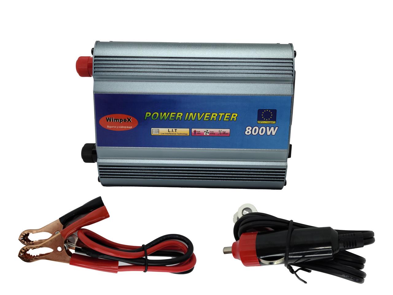 Преобразователь напряжения inverter 12-220V 800W (2009600285)