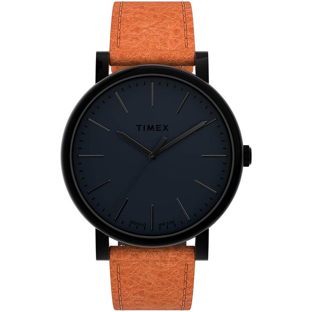 Наручний годинник чоловічий Timex s Oversized кварцевий Black (Tx2u05800) - фото 6 Наручний годинник чоловічий Timex s Oversized кварцевий Black (Tx2u05800) - фото 6