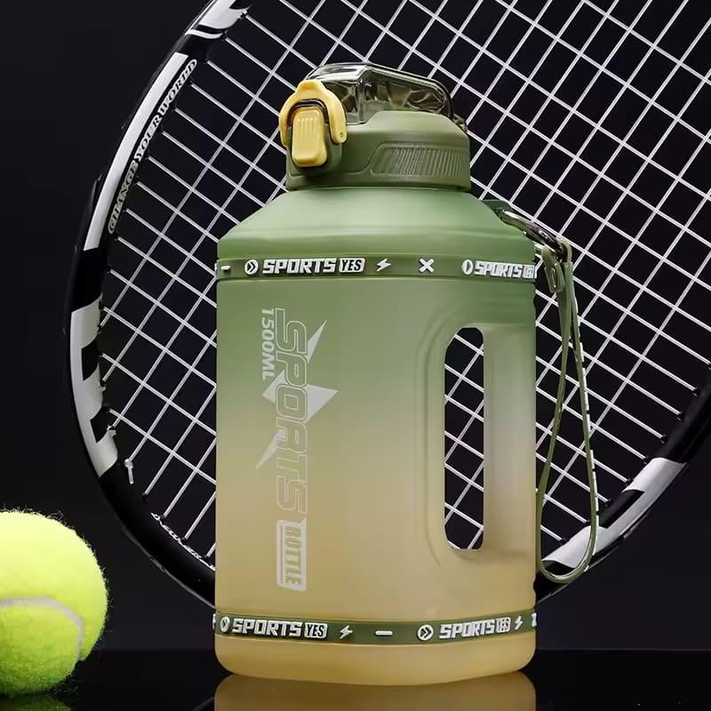 Бутылочка спортивная OSPORT для воды 1500 мл Зеленый (MS 4621) - фото 2