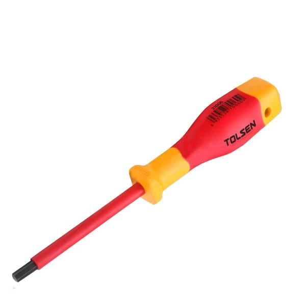 Изолированная отвертка с шестигранным наконечником HEX2,5 Tolsen Tools Premium 75 мм (5f7f21da) Изолированная отвертка с шестигранным наконечником HEX2,5 Tolsen Tools Premium 75 мм (5f7f21da)