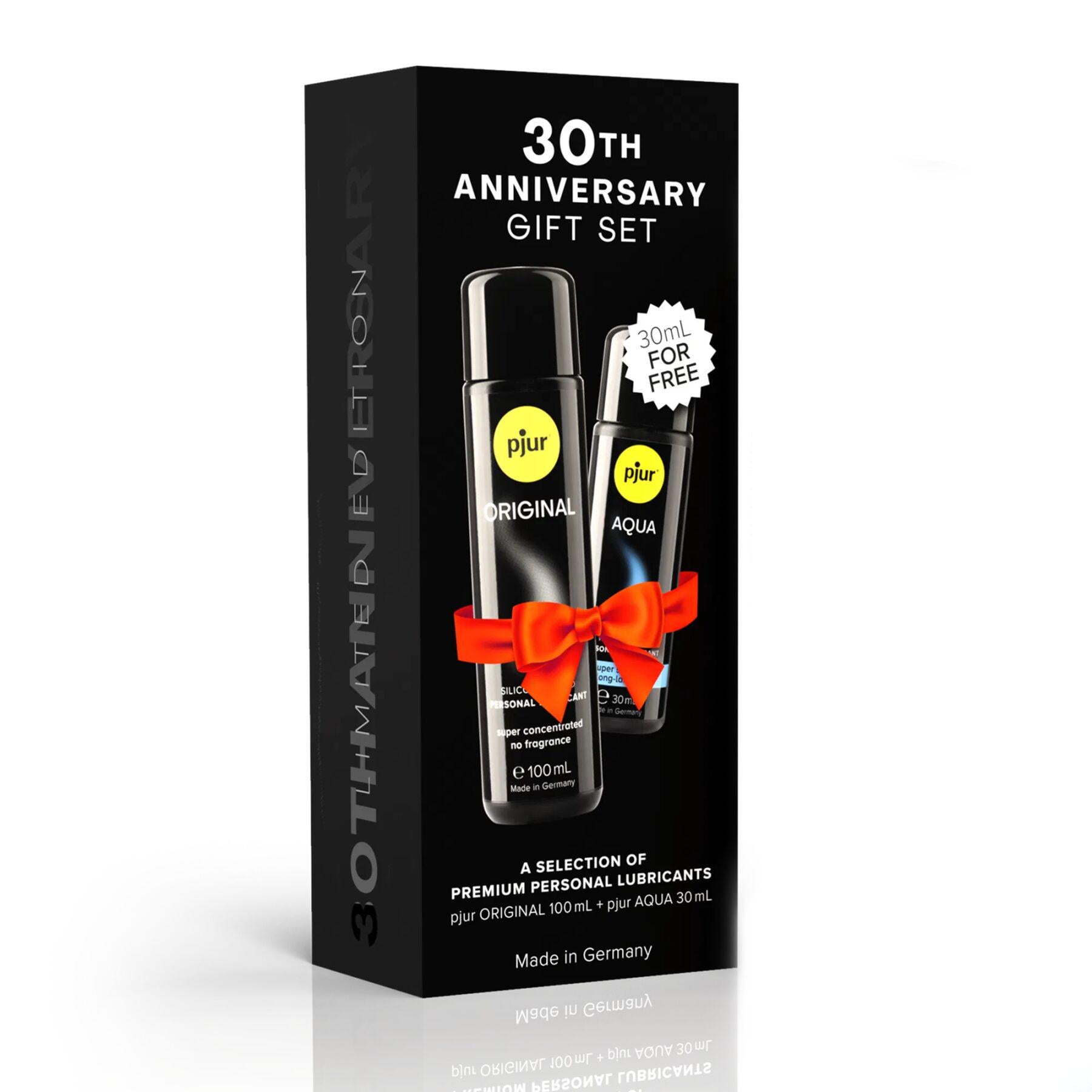 Набор юбилейных лубрикантов Pjur 30th Anniversary Gift Set 100 мл/Aqua 30 мл (SX2799)
