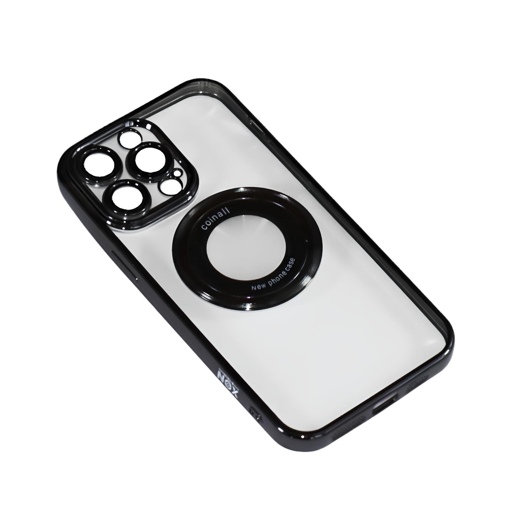 Магнитный чехол XON PhoneCase Magnetic для iPhone 14 Pro Max (PCMC1114400B 7881) Черный/Прозрачный Магнитный чехол XON PhoneCase Magnetic для iPhone 14 Pro Max (PCMC1114400B 7881) Черный/Прозрачный