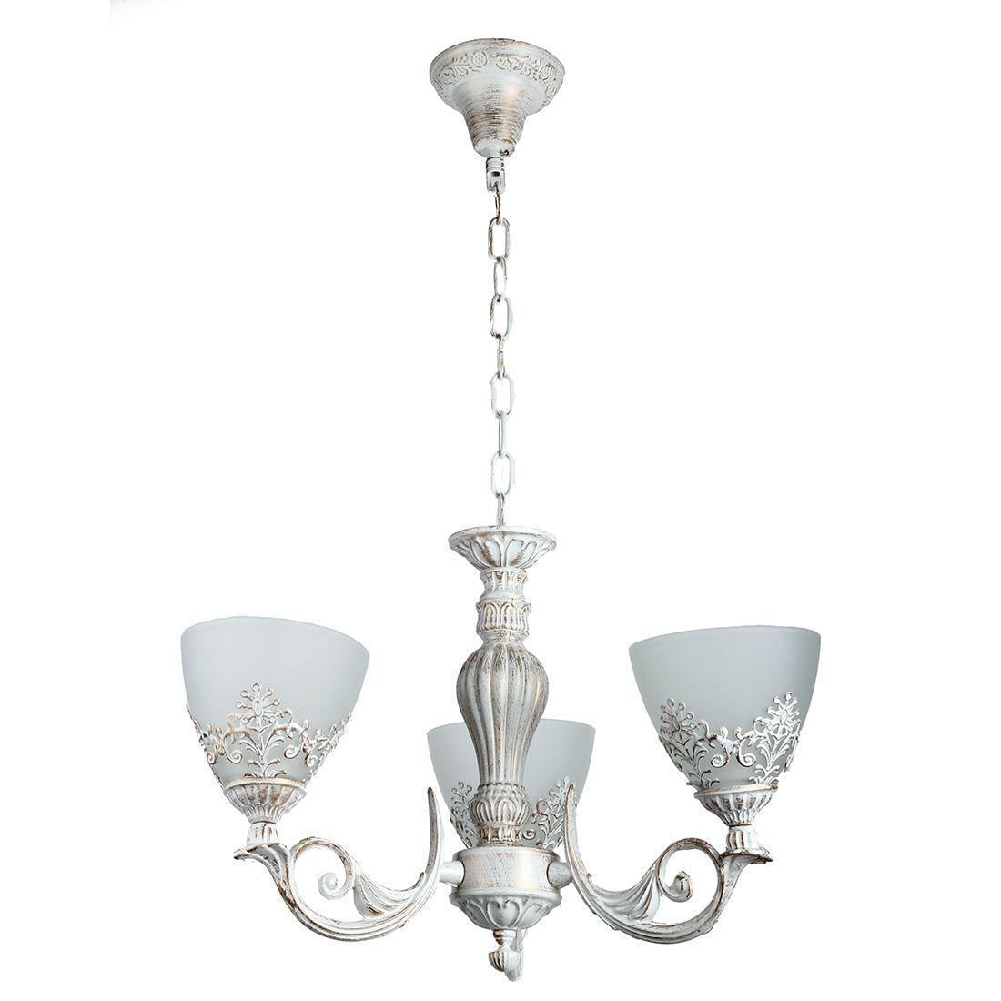 Люстра потолочная на 3 плафона Svet SW-7006/3C WG Белый