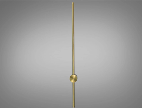 Бра настінне світлодіодне Diasha латунь 80 см 7 W