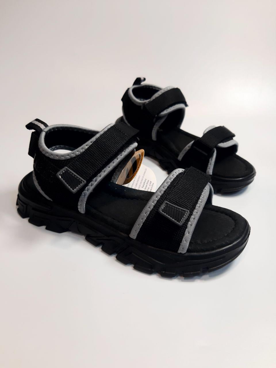Сандали Clibee для мальчика р.37 23,5 см Черный (703-2 black)