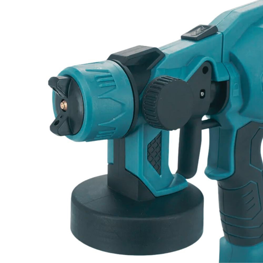 Фарбарозпилювач портативний з 2-ма акумуляторами 18 В та регулюванням ширини 1000 мл (120.1321) - фото 6