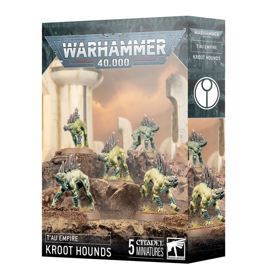 Набор миниатюр Games Workshop T'Au Empire: Kroot Hounds (56-58)