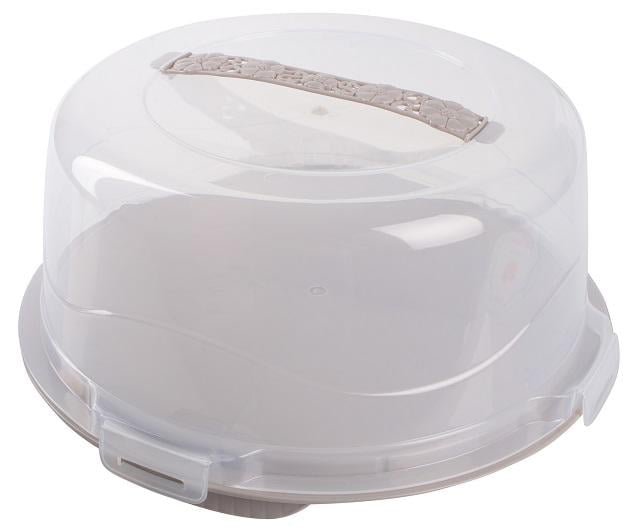 Тортівниця Violet House 0011 Carruchino поліпропіленова з кришкою 18х26 см (31111664)