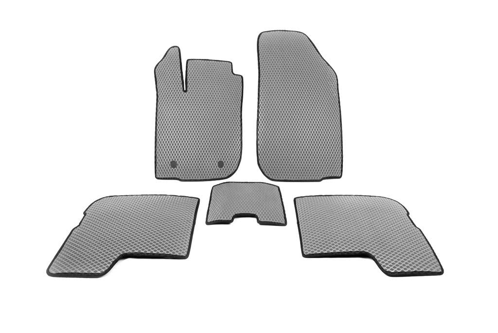 Коврики EVA Digital Designs для Dacia Logan II 2013-2022 гг. этилвинилацетат Серый