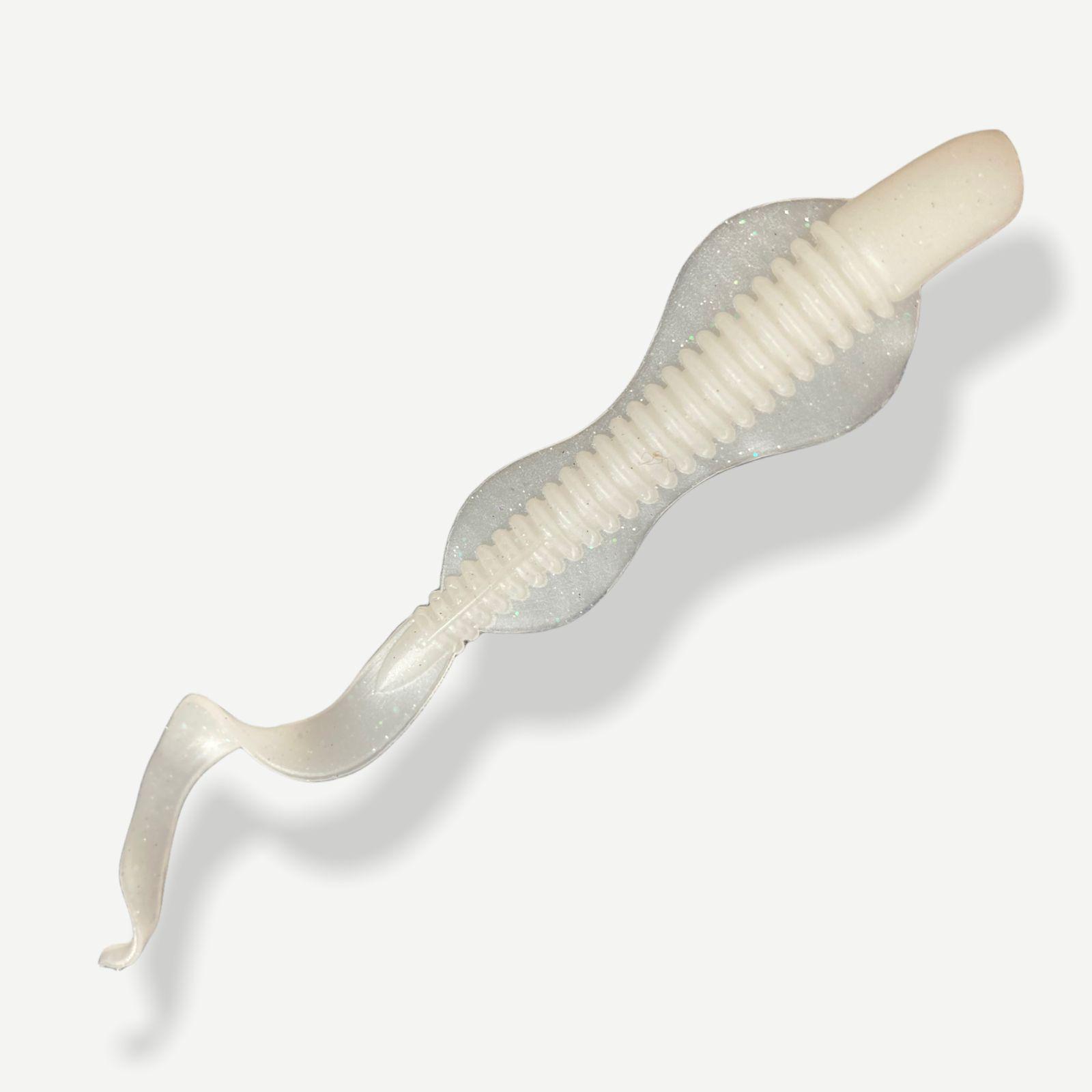 Силиконовая приманка Big Baits Cobra речная серия 2,5" 8 шт. # 110 Pearl (2253110) - фото 3 Силиконовая приманка Big Baits Cobra речная серия 2,5" 8 шт. # 110 Pearl (2253110) - фото 3