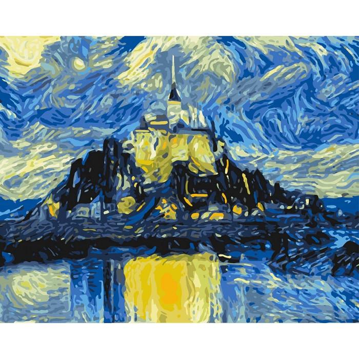 Картина за номерами Ідейка Магічний замок 40x50 см (skl-КНО2742)