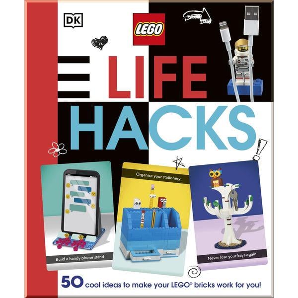 Книга DK "LEGO Life Hacks" Dorling Kindersley (ISBN:9780241467770)