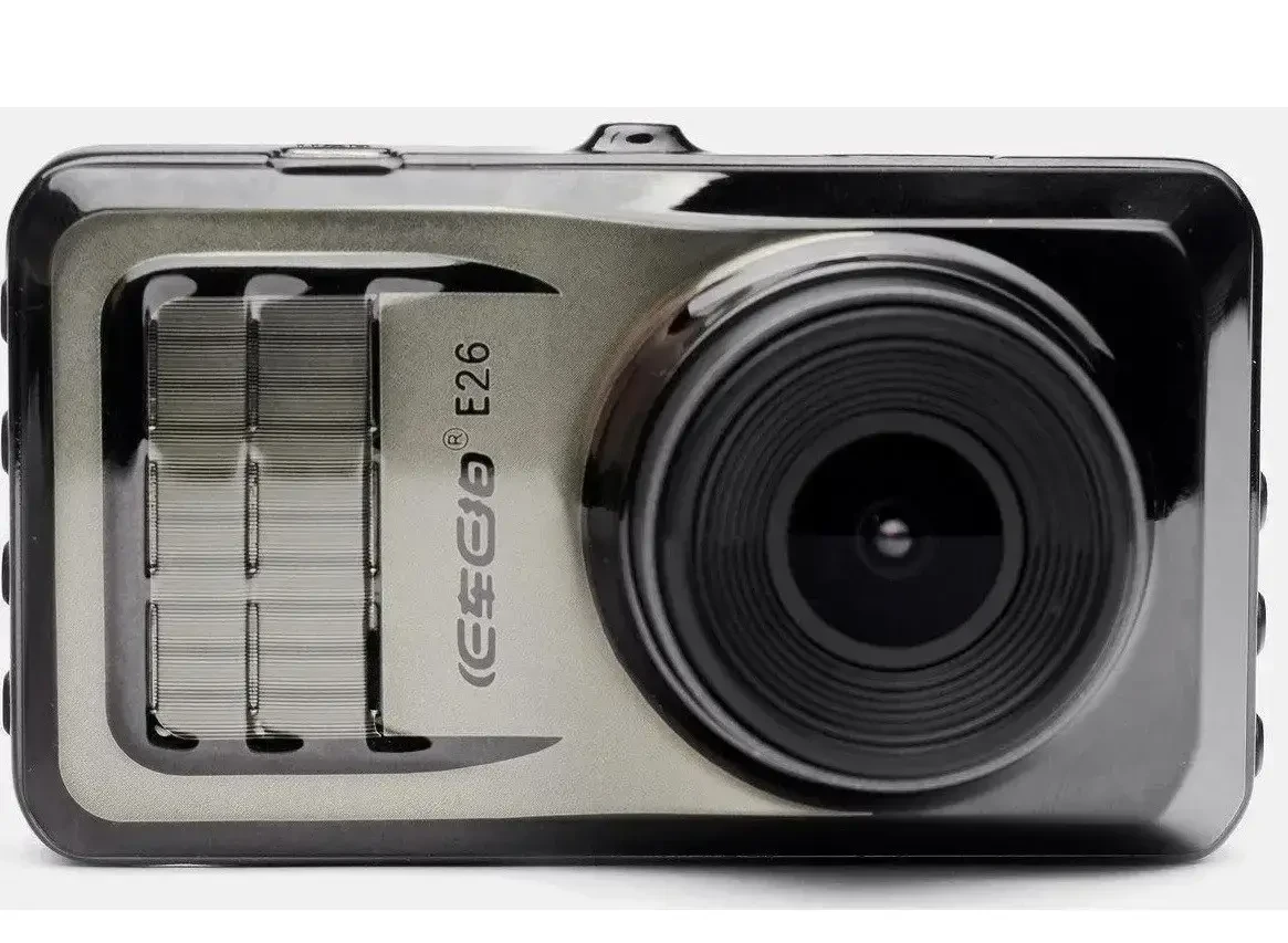 Видеорегистратор DVR E26 автомобильный 12Mp Metall (4724) Видеорегистратор DVR E26 автомобильный 12Mp Metall (4724)
