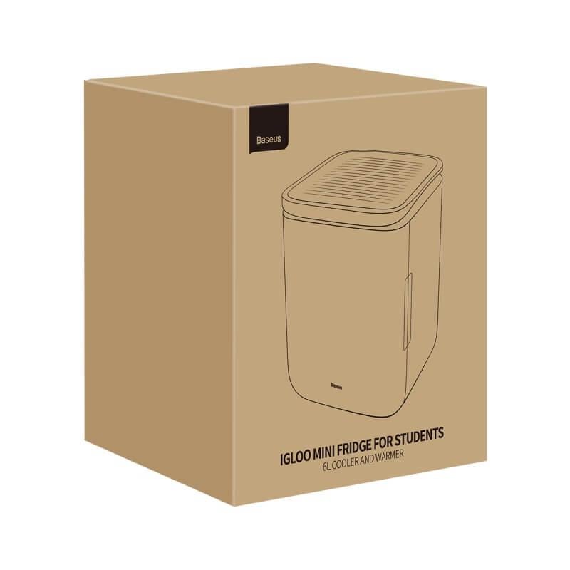 Мини холодильник Baseus Igloo Mini Fridge for Students 6 л ACXBW-A04 (c59a5c89) - фото 2