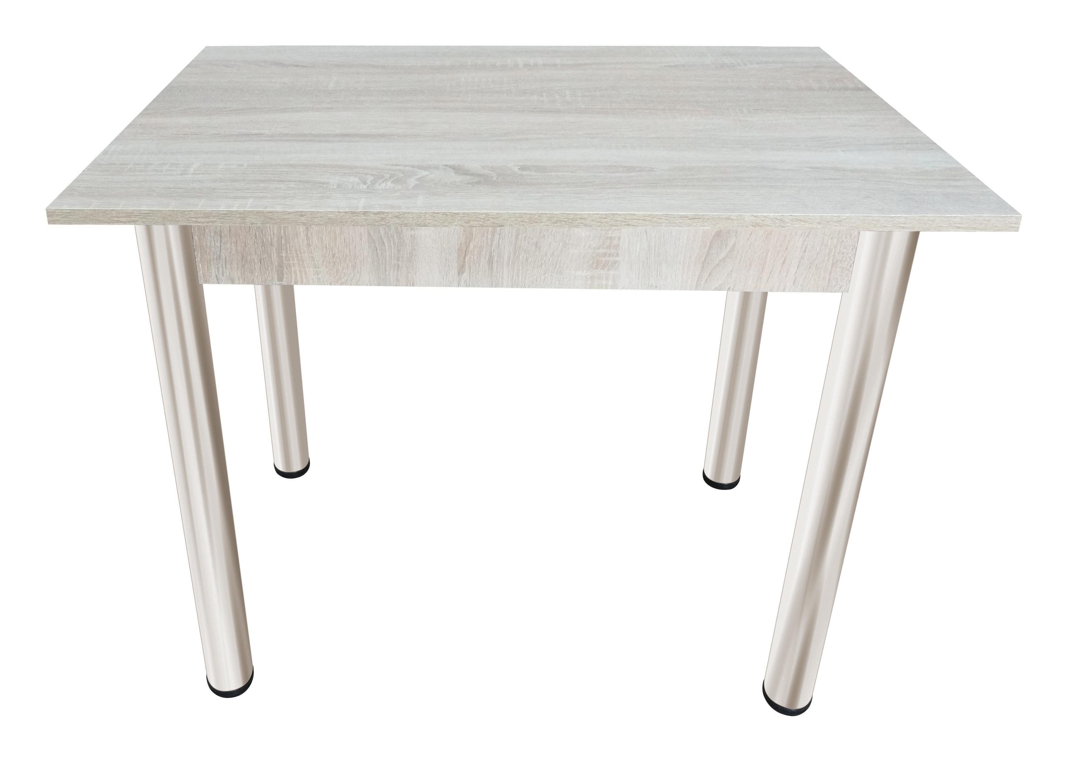 Стол обеденный МАКСИ-МЕбель Турин М2 ST 800 Дуб сонома (12389)