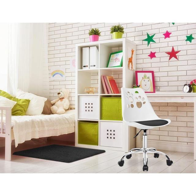 Кресло компьютерное офисное Bonro B-881 Белый с черным сиденьем (4230013) - фото 8 Кресло компьютерное офисное Bonro B-881 Белый с черным сиденьем (4230013) - фото 8