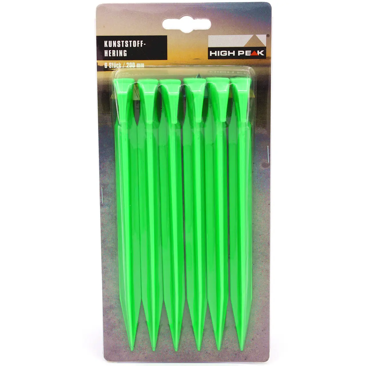 Кілочки для намету High Peak ABS Peg 20 см 6 шт (1073-929002)