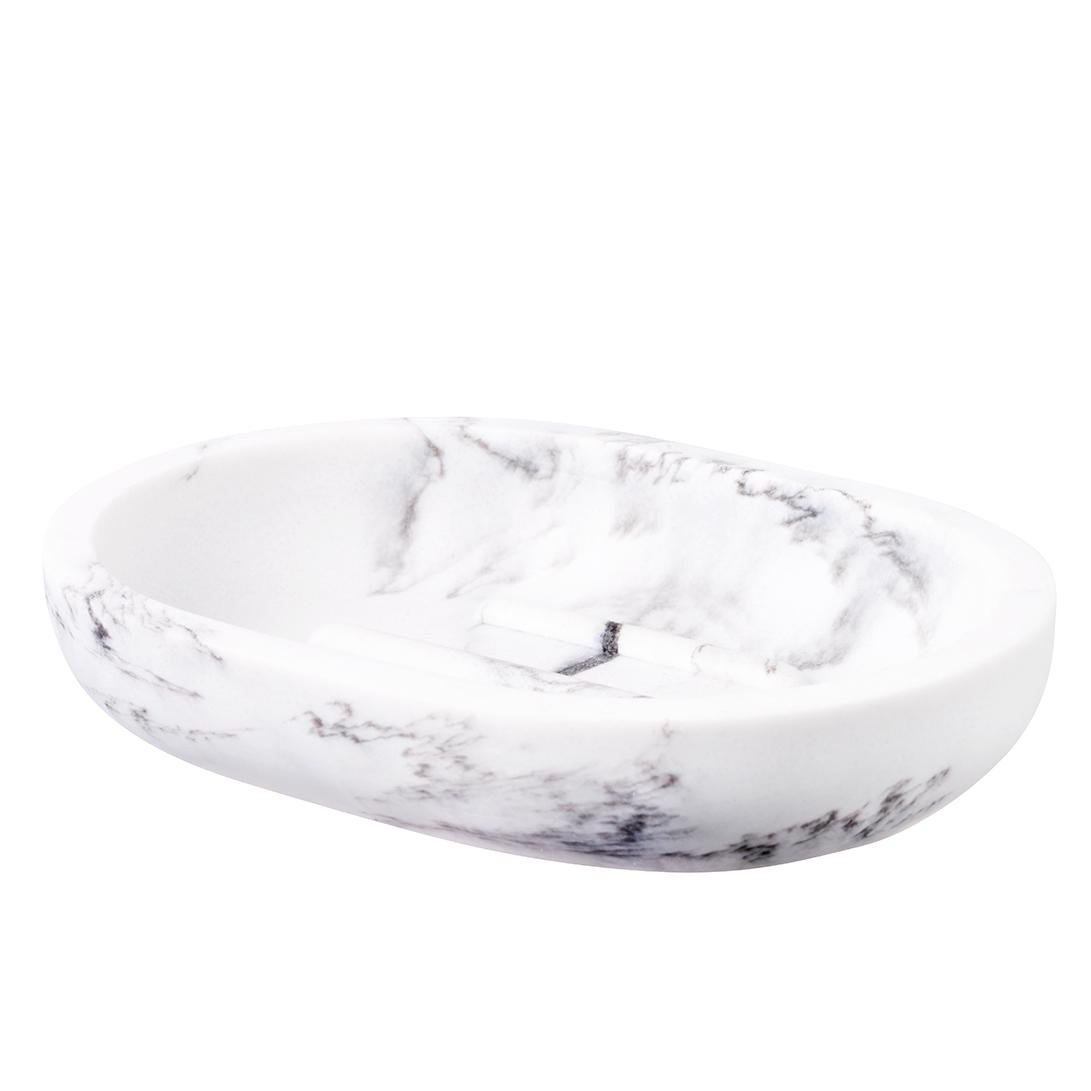 Мильниця Bisk BIANCO 07577 11,9х2,3 см Білий (26357663)