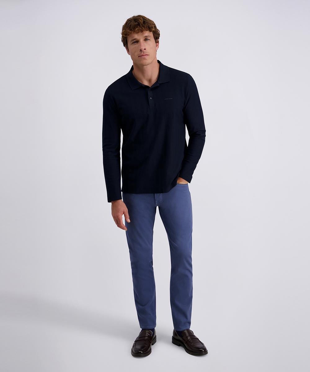 Поло чоловіче S Темно-синій (C5 30874.3079.6325-S) - фото 2