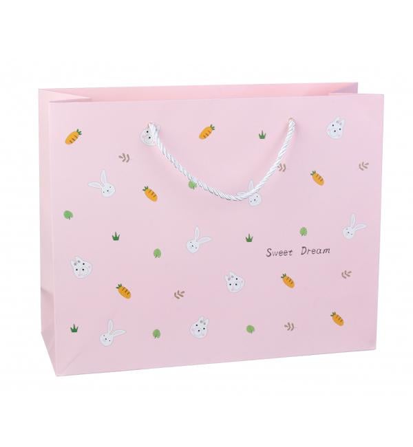 Подарочный пакет Sweet ламинированный картон 32x11x255 см