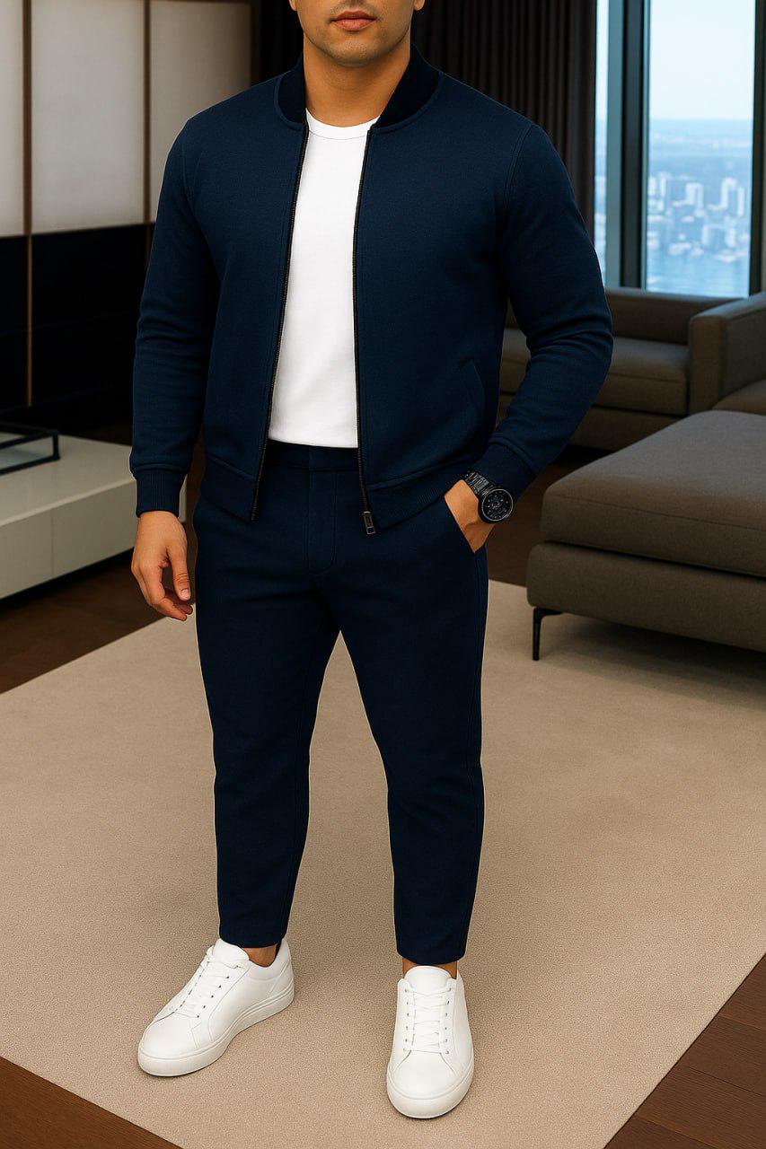 Костюм мужской A0125 весенне-осенний S Синий (A0125/1/1)