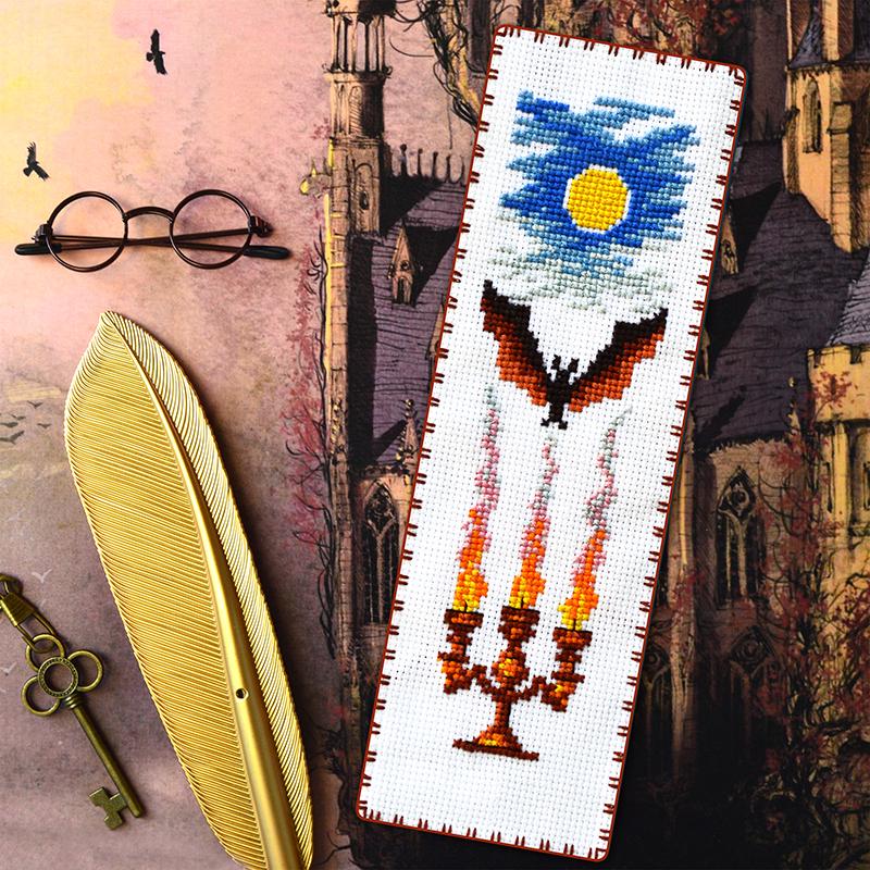 Набор для вышивки закладки Летучая мышь (899)