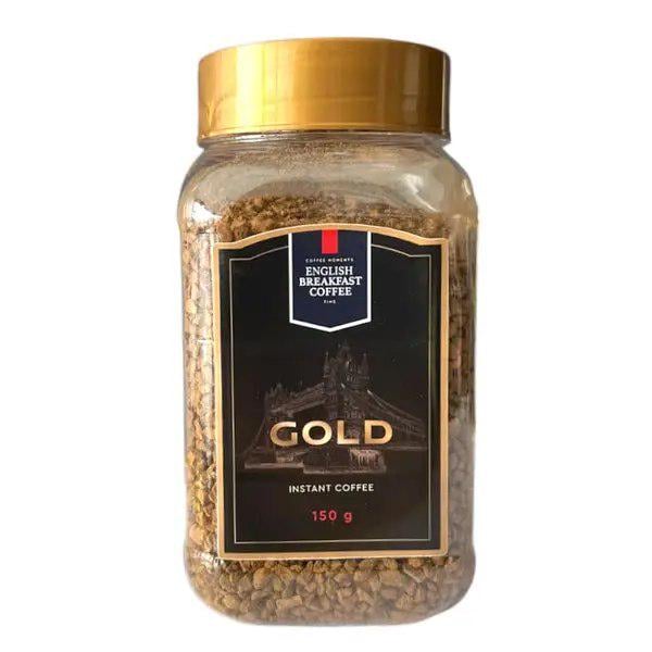 Кава розчинна English Breakfast Gold пластик 150 г (13350075)