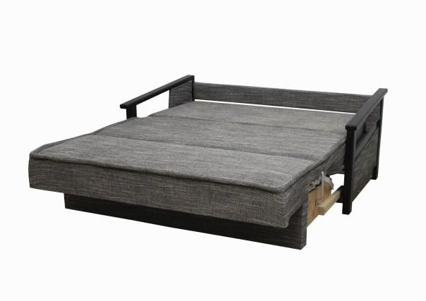 Диван викатний Американка з дерев'яними бильцями і нішею 155х100 см Коричневий (1721501441) - фото 2 Диван викатний Американка з дерев'яними бильцями і нішею 155х100 см Коричневий (1721501441) - фото 2