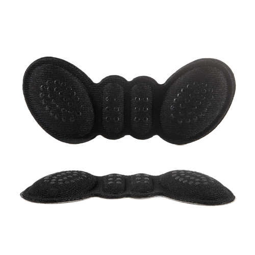 Самоклеящиеся вкладыши пяткодержатели на задник обуви от натирки и подгонки размера 6 мм Черный (R1889)