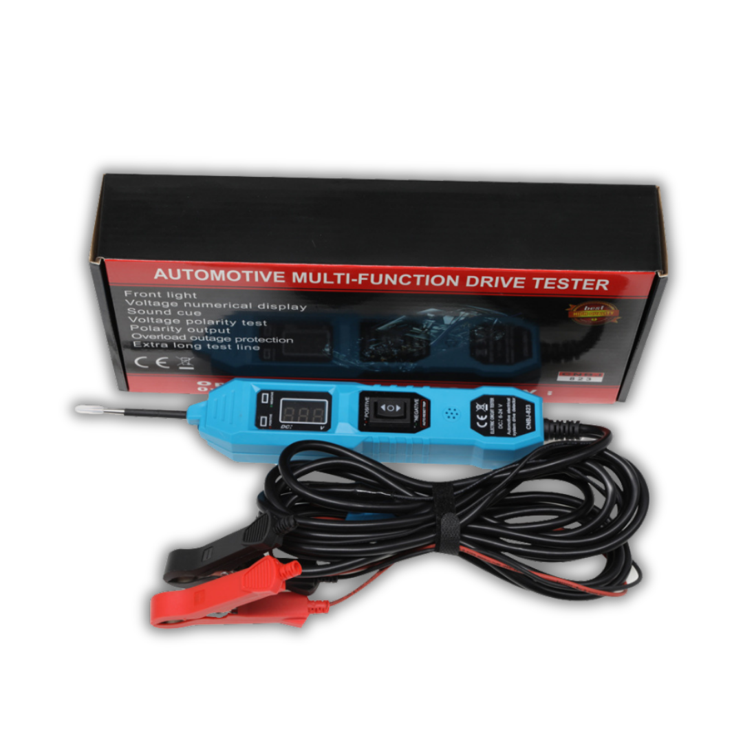 Тестер автомобильных цепей EM823 с цифровым дисплеем 24 В (29545255) - фото 3 Тестер автомобильных цепей EM823 с цифровым дисплеем 24 В (29545255) - фото 3