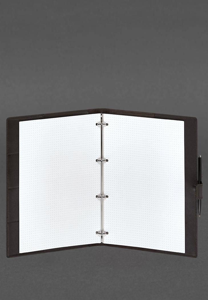 Блокнот шкіряний Софт-бук 9.2 А4 Коричневий (A-027959) - фото 4 Блокнот шкіряний Софт-бук 9.2 А4 Коричневий (A-027959) - фото 4