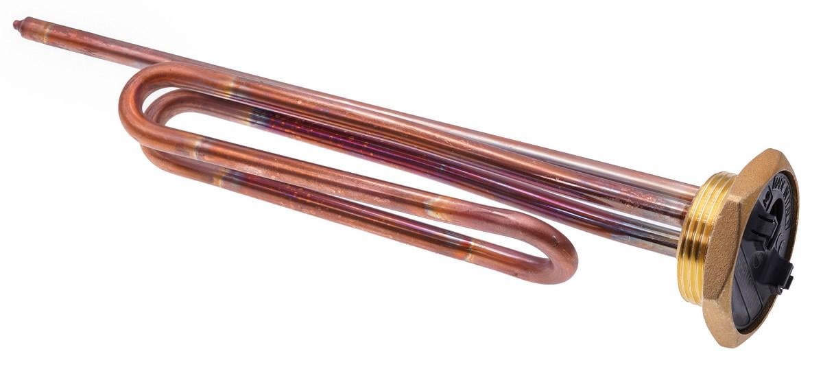 ТЭН бойлера Thermowatt медный узкий 2 кВт L276 мм 1-1/4" (ten007)