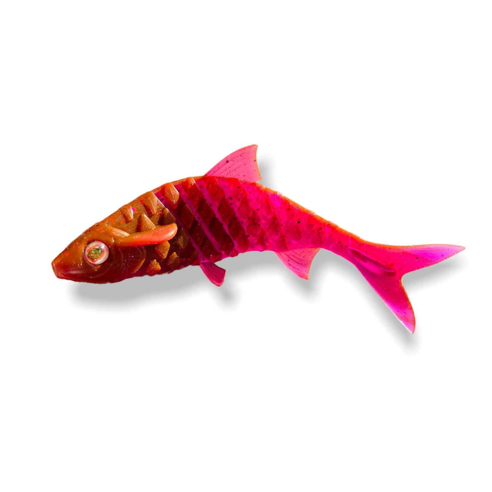 Приманки Big Baits Chebak 3D речная серия 4,0" 2 шт. # 112 Swamp Lox (2406112)