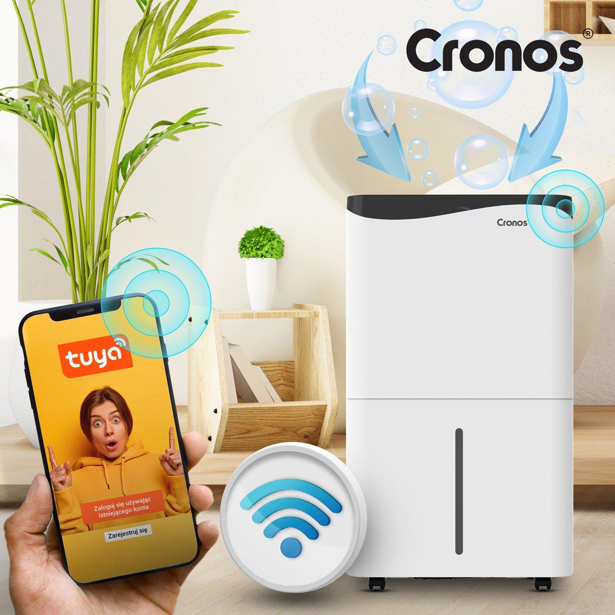 Осушувач повітря Cronos OL50-BD052A 50 л Wi-Fi (14073249) - фото 4