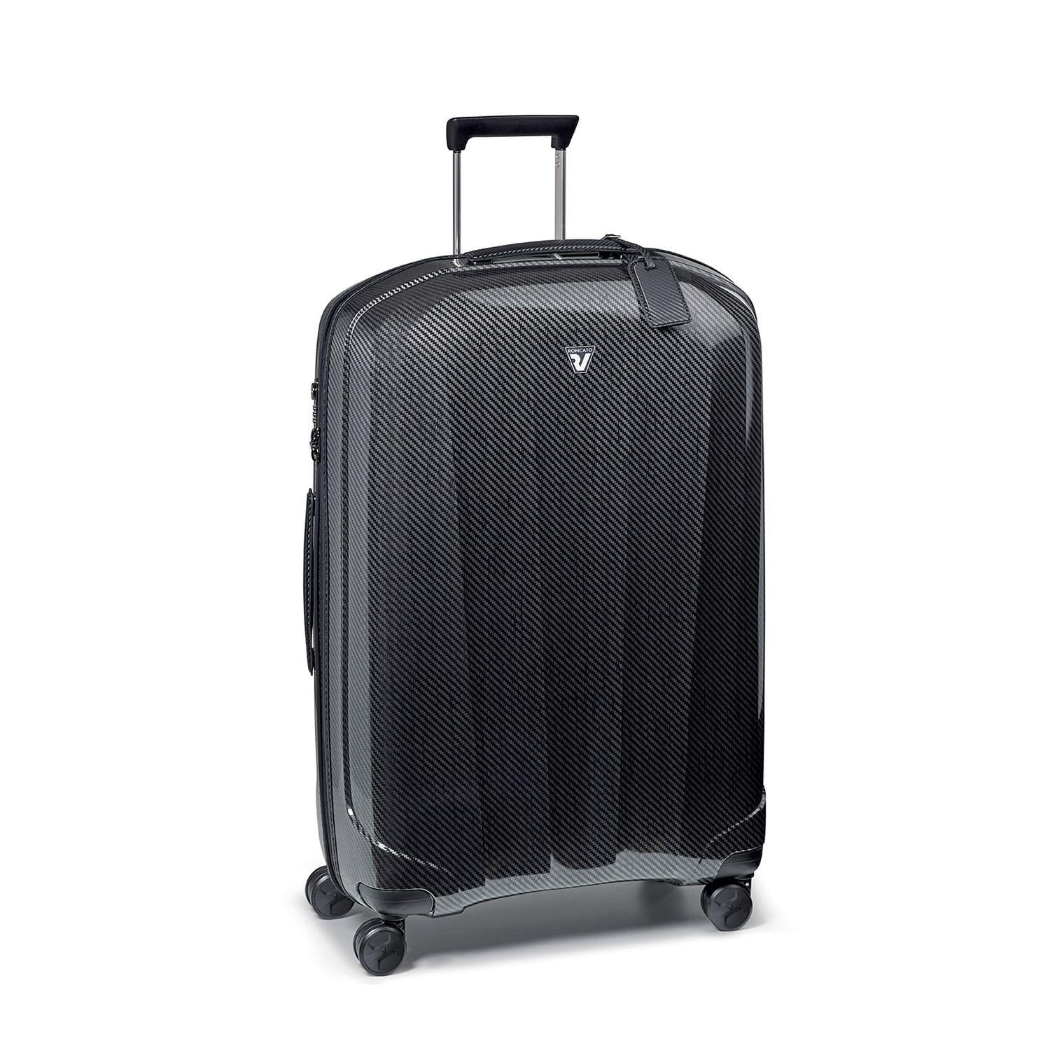 Валіза Roncato We Are Glam DELUXE 5961/0122 з розширенням 78х50х30/35 см 2,9 кг 120/127 л Чорний/Графітовий (31887721)