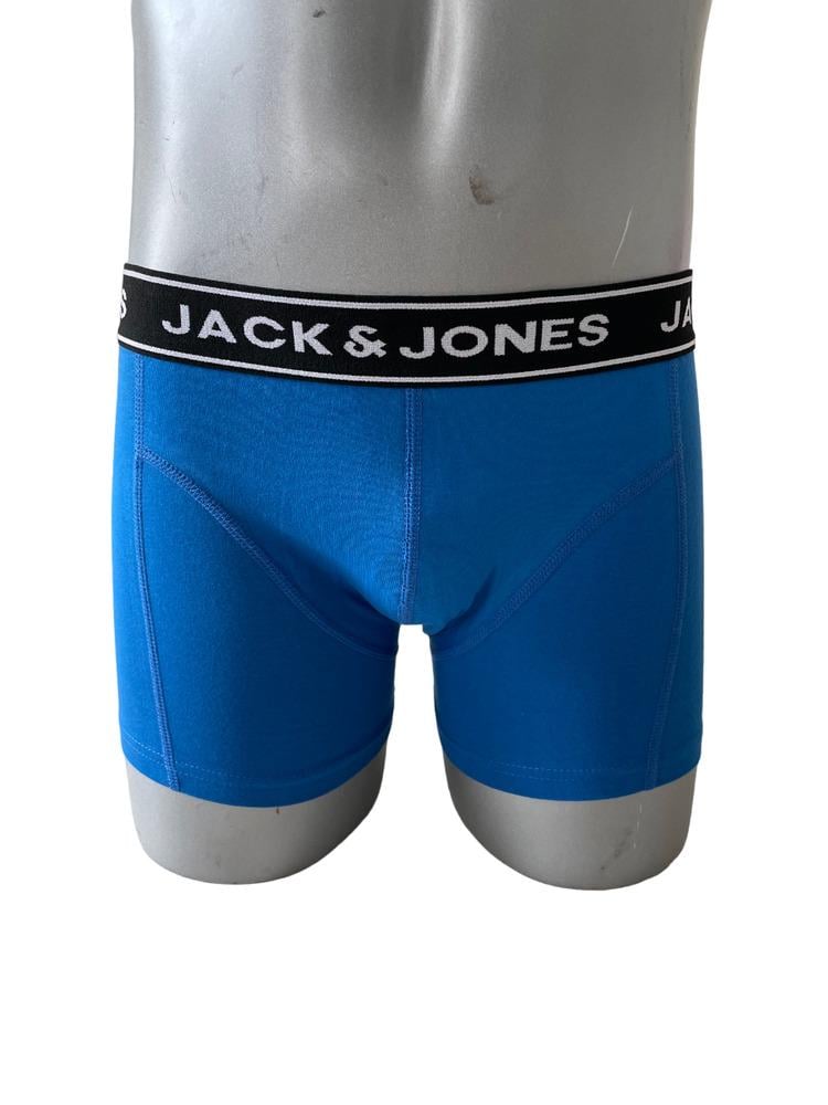 Трусы Jack & Jones 189079x50 3 шт. мужские Синий М (189079) Трусы Jack & Jones 189079x50 3 шт. мужские Синий М (189079)