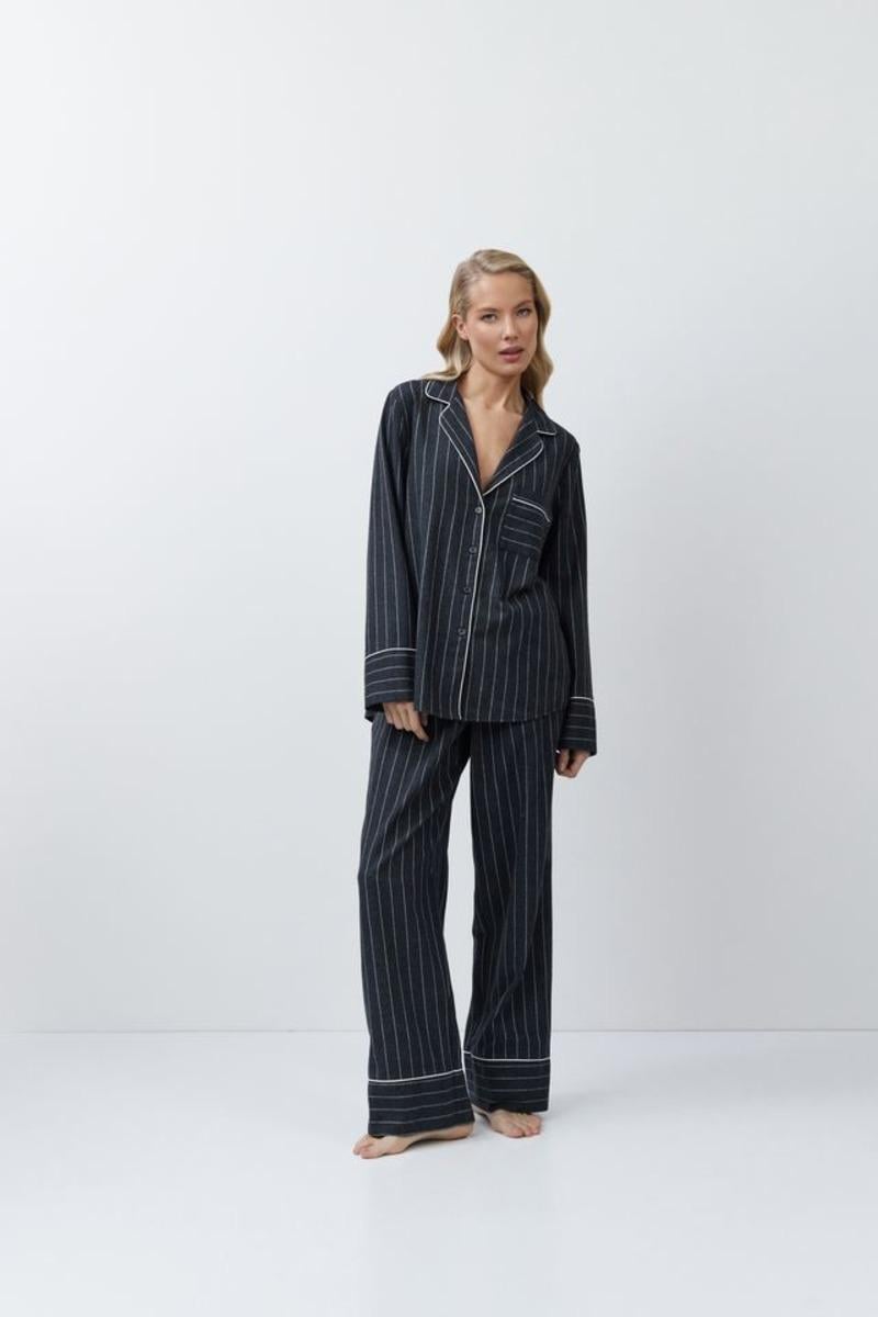Піжама жіноча з штанами Aruelle S Темно-сірий (Casey-long) Піжама жіноча з штанами Aruelle S Темно-сірий (Casey-long)