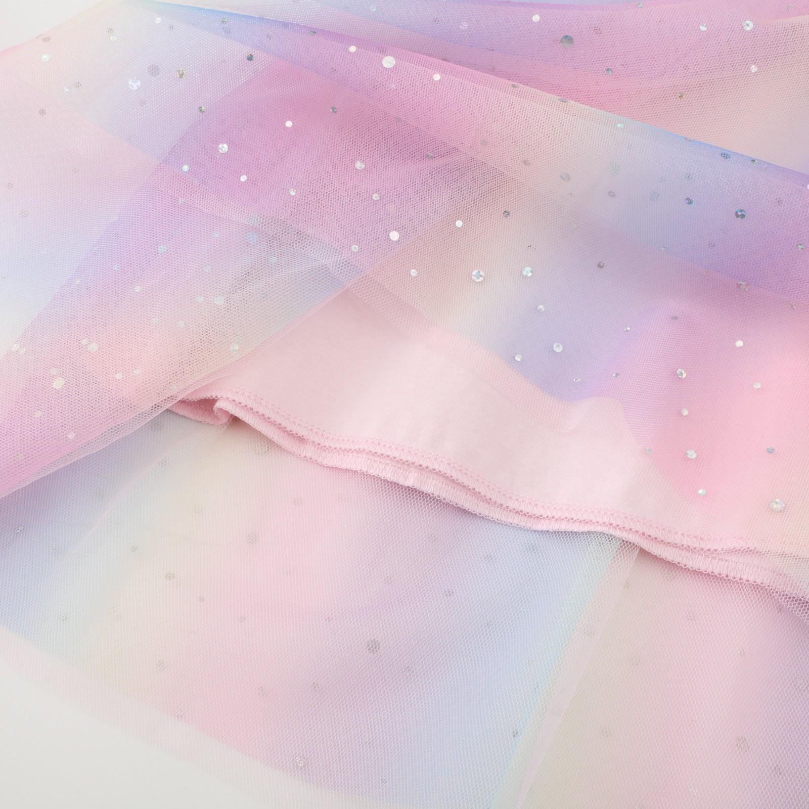 Платье детское с единорогом 92 см Белый (23991814) - фото 5 Платье детское с единорогом 92 см Белый (23991814) - фото 5